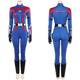 Mantis Kostüm Mantis blau Jumpsuit Cosplay Outfits